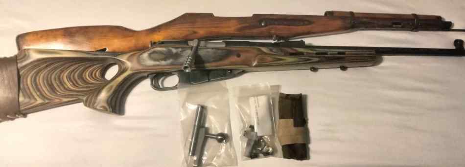 PRICE LOWERED Mosin Nagant M38 setup as Hog Rifle