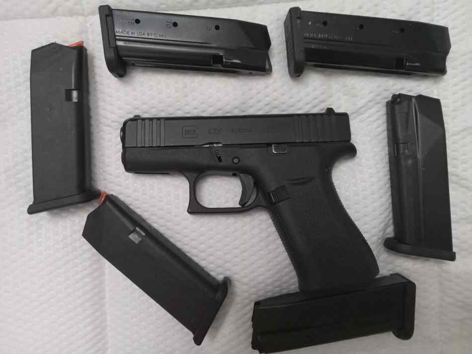 Glock 43x . + 6 mags 