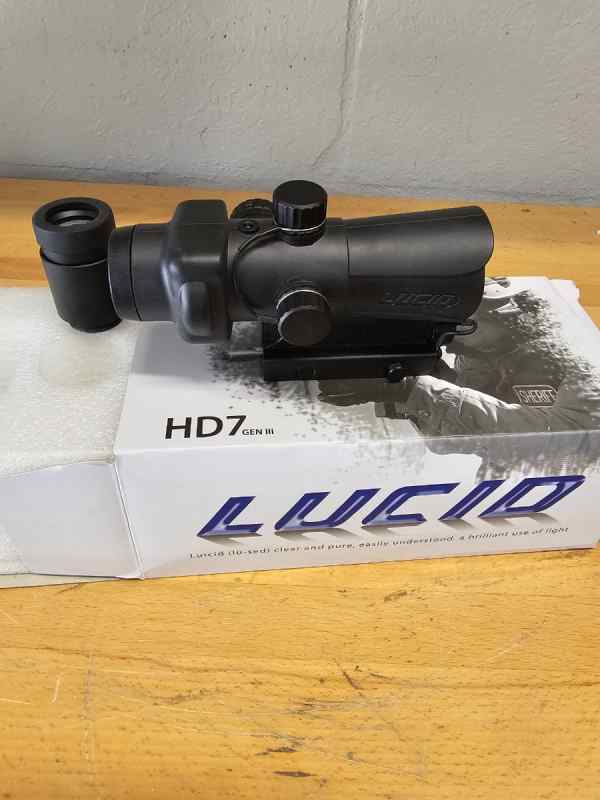 Lucid HD7 Gen3 Red Dot with magnifier