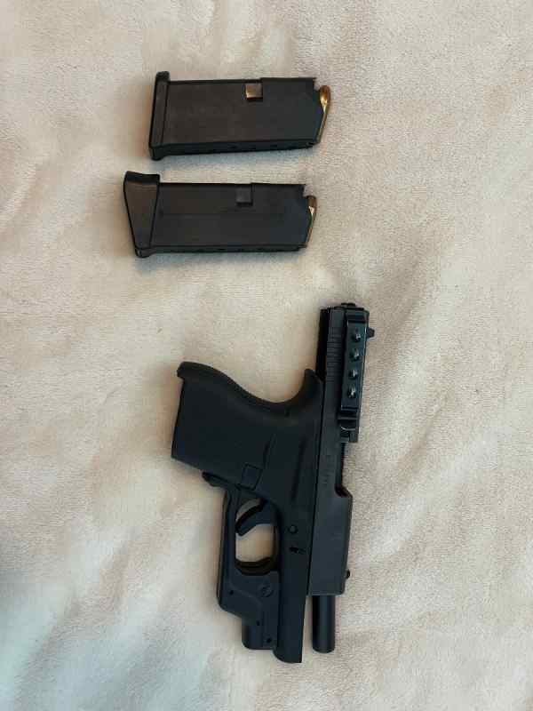 Glock 43 w/laser