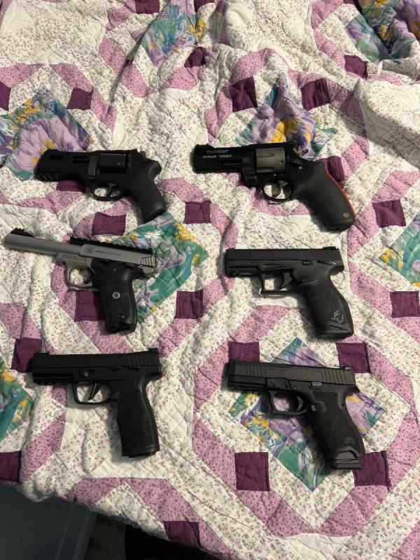 Have 6 handguns for sale or trade