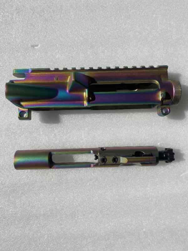 Color Shifting AR15 Upper &amp; BCG Combo