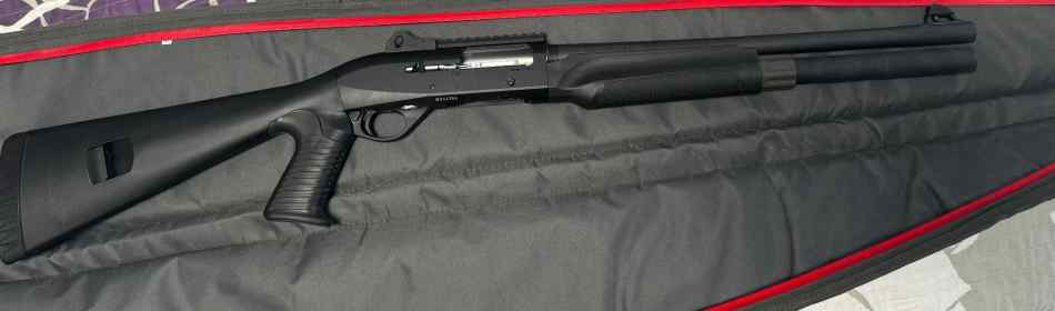 Benelli M2 Tactical 12 gauge shotgun w/ upgrades