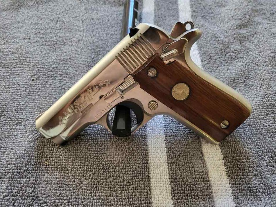 Colt Mustang Plus II.380 APC Nickel Plated 