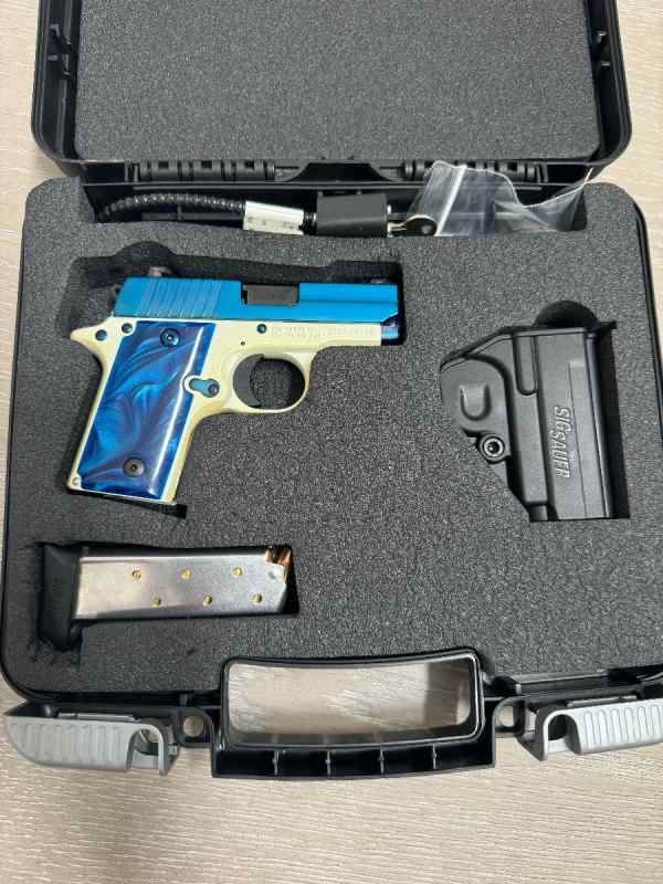 Sig P238 Special edition Blue Ice (BICE)