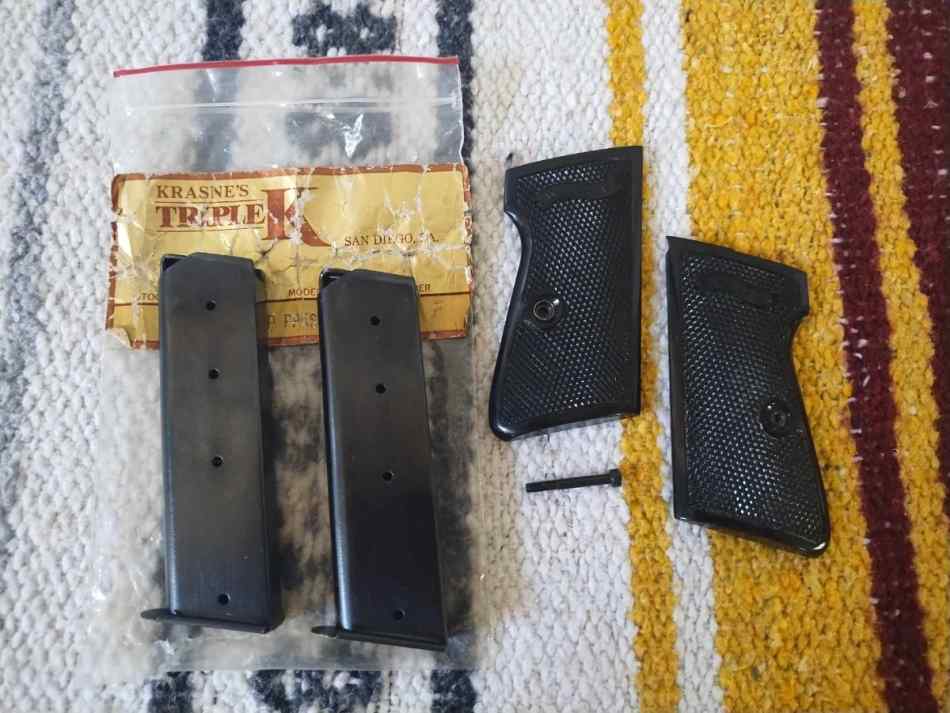 Walther PP, PPK/S 32cal magazines &amp; grips