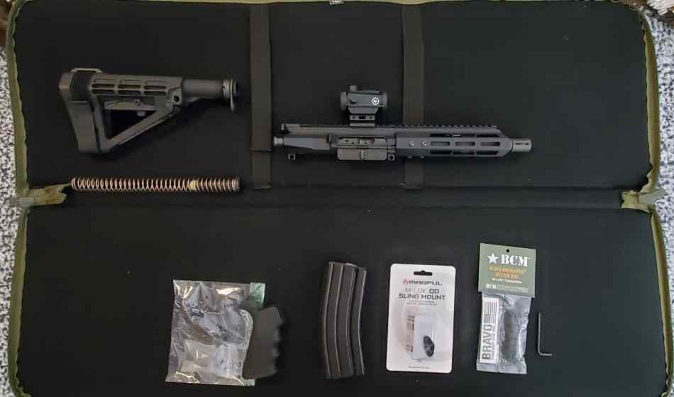 7.5 inch billet 300blk kit ( no stripped lower)