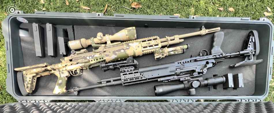 2 LIKE NEW MK14 Mod 0 Sage EBR 308 Sniper Rifles 