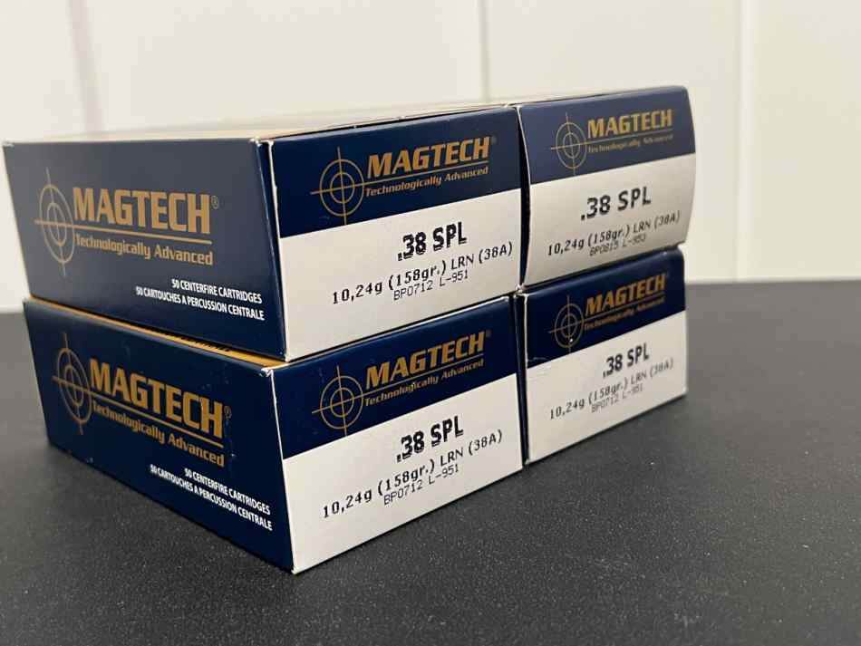 Magtech 38 Special LRN 158 gr 200 Rounds