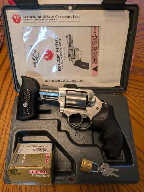 Like New Ruger SP101 357