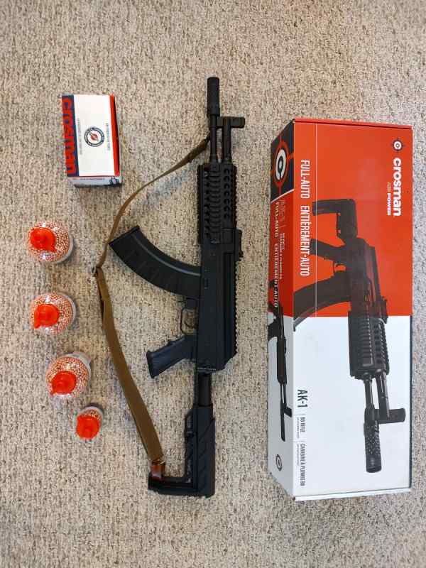 Crosman AK1 Full-Auto BB CO2 Rifle - NEW
