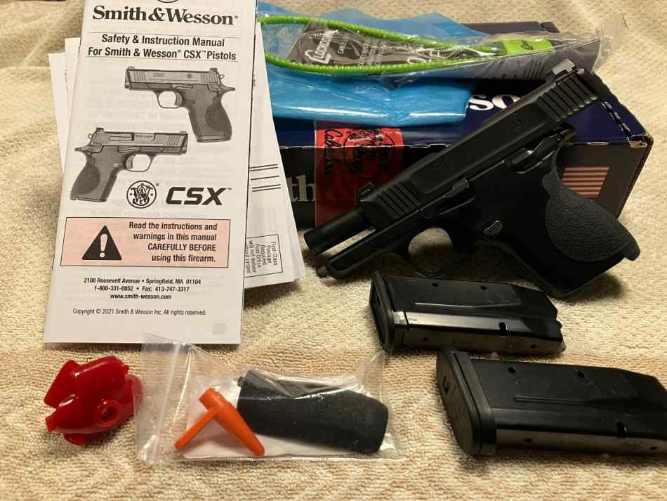 Smith and Wesson CSX 9mm  $400