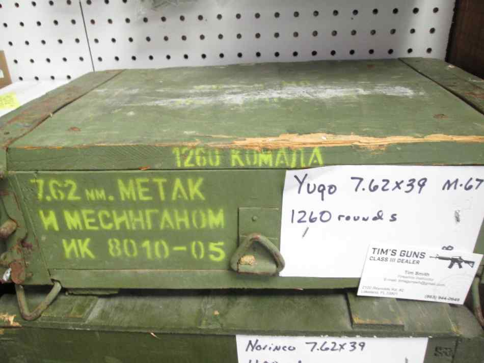 Crates of Ammo 8mm, 7.62x39 , 7.62x54