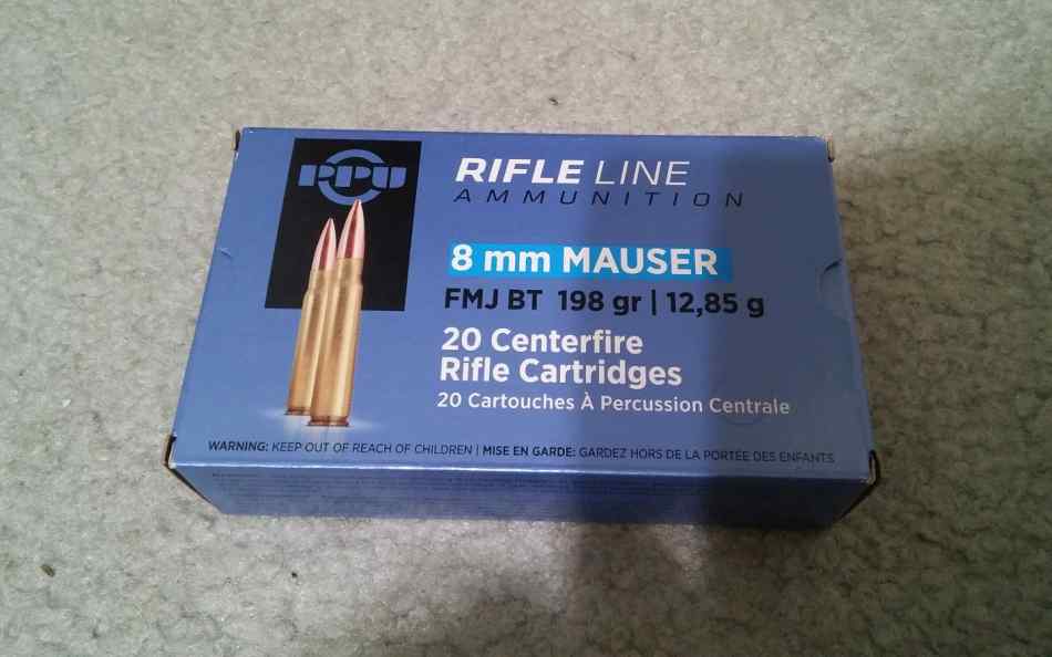 PPU 8mm Mauser 200 rounds