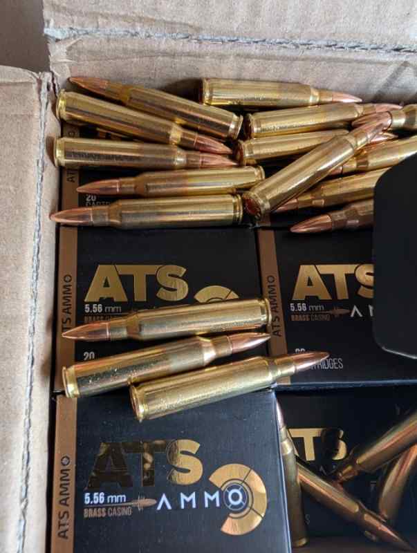 556 ammo for sale -- case of 540 rounds $230