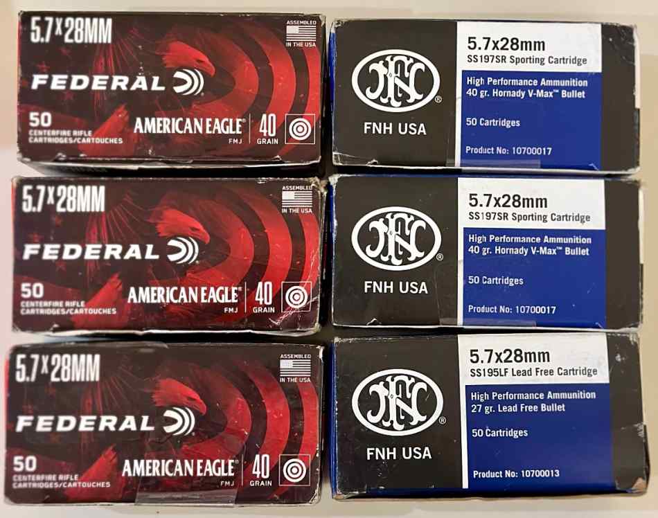5.7x28mm Ammunition