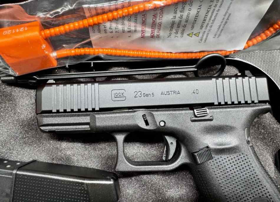 Glock 23 Gen 5 New 