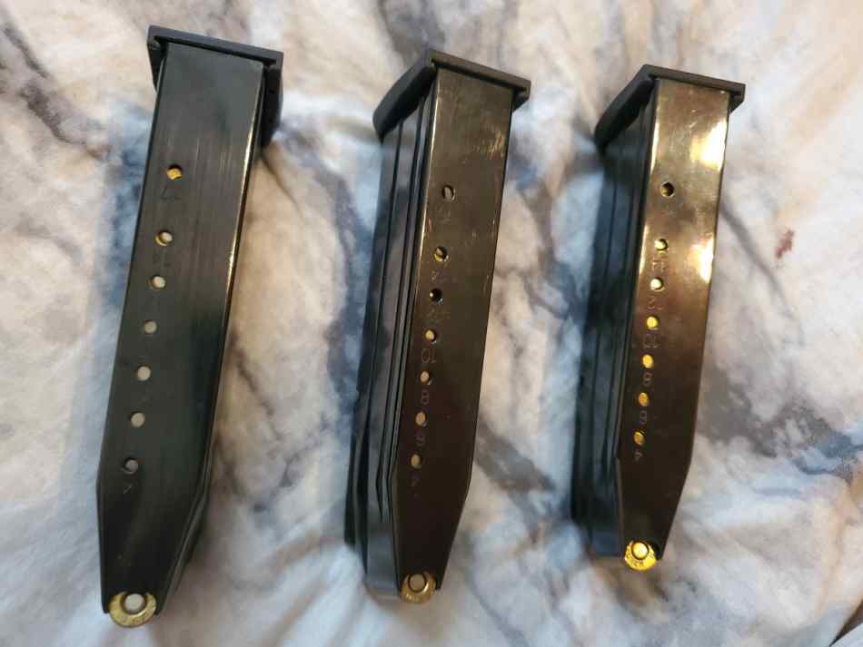 3 New Sig Sauer CX4 Storm 17rd 9mm magazines