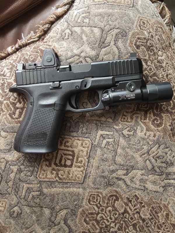 Glock 19 gen 5 mos, rmr type 2 3.5 moa