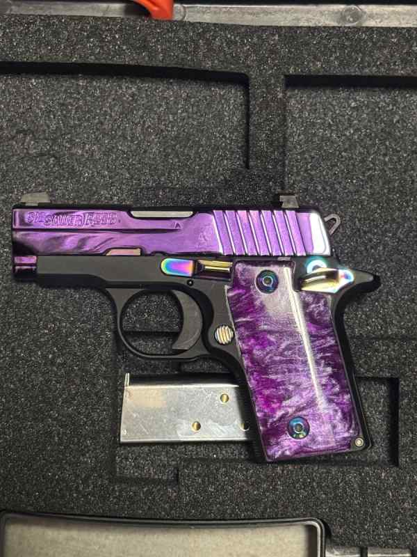 Sig P238 Special edition Purple Pearl 