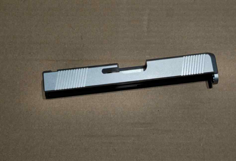 Glock 23 Gen3 Stainless Steel Slide 40s&amp;w