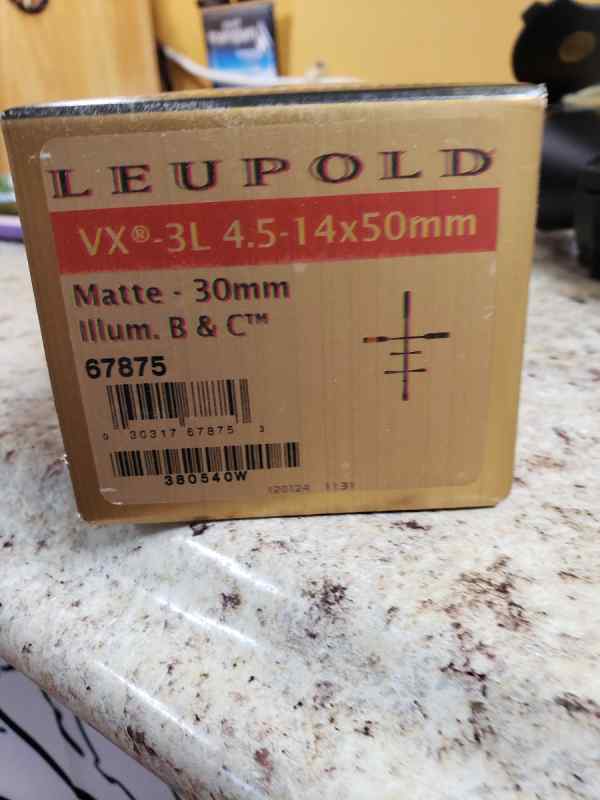 Leupold VX3L 4.5-14x50 illuminated BC ret. lowpro
