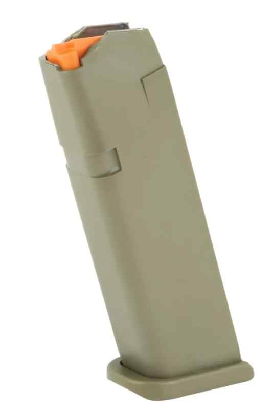 2 Glock 17 OD green mags. New! OEM!