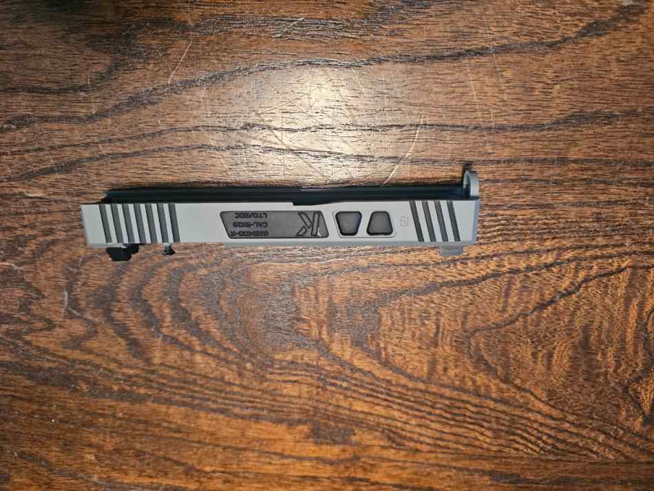 Glock OEM gen 3 slide with RMR cut and other parts