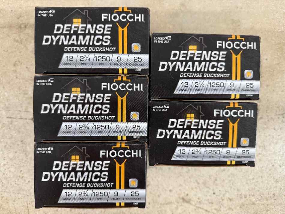 Fiocchi Defense Dynamics  12 gauge— 00 Buckshot
