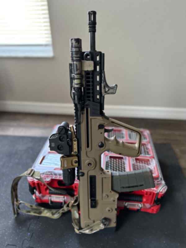 FDE X95 Tavor with 16-Inch Barrel