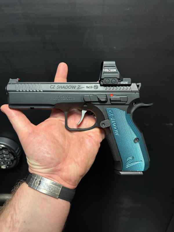 CZ Shadow 2 - milled for red dot, Eeman trigger, 