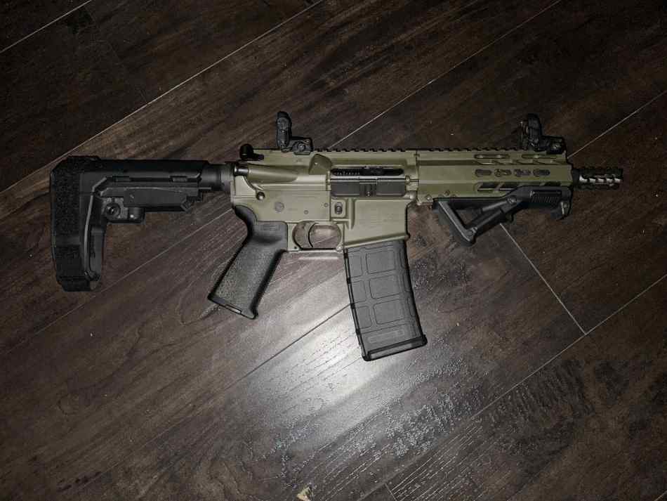 DIAMONDBACK DB15 .556 OD GREEN