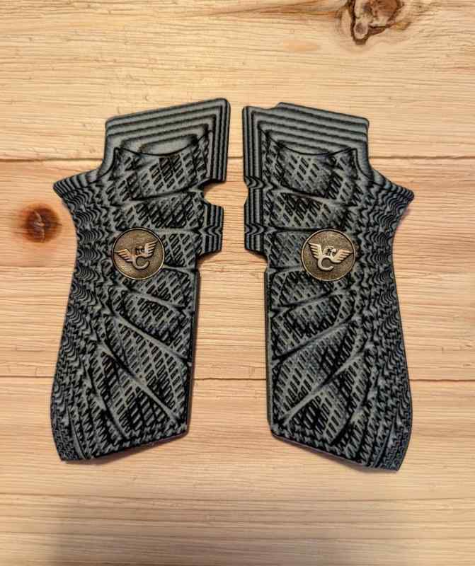 Wilson Combat Grips, EDC X9, Gray/Black