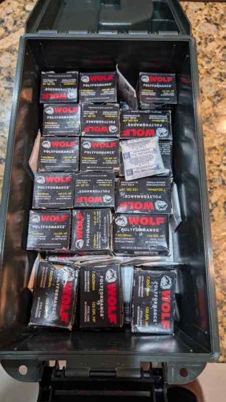 7.62x39 Wolf Polyperformance 124GR HP