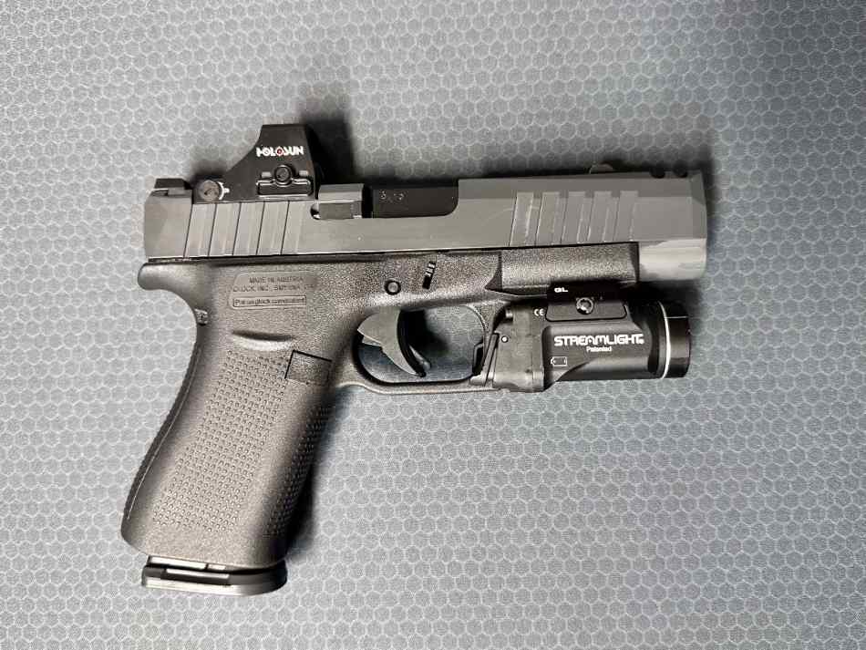 Glock 43x with XC-1 slide and Holosun