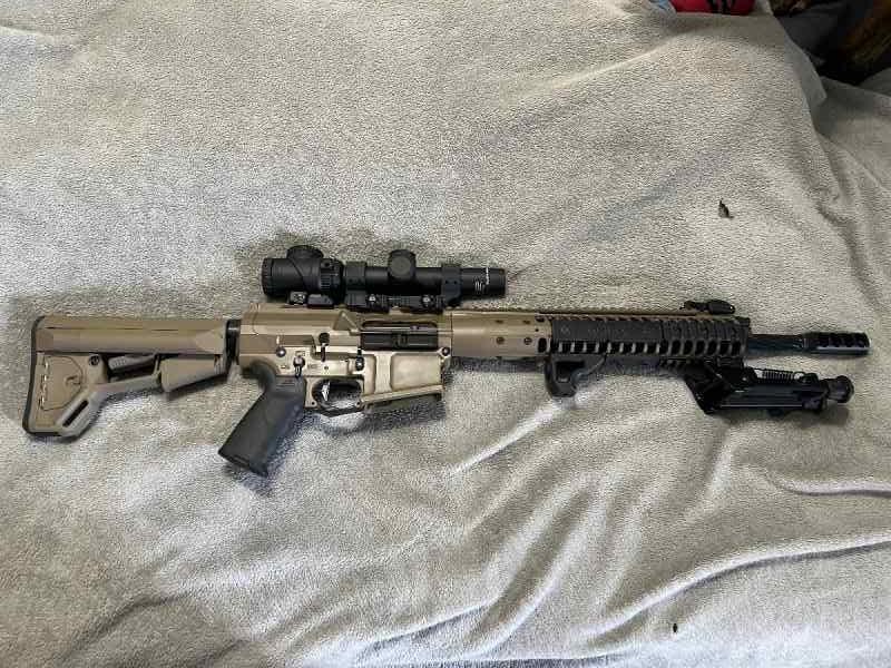 WTT Lwrc Repr mk1 308 16 inch spiral fluted barrel