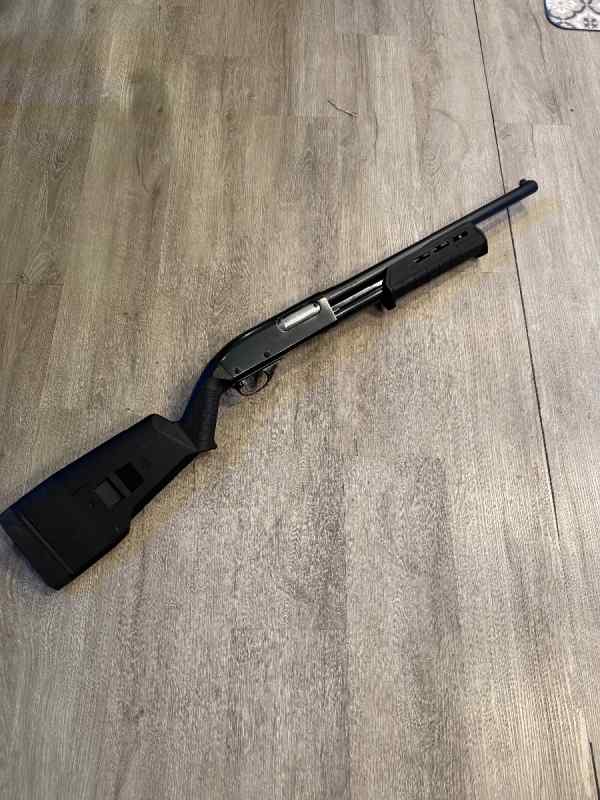 Remington 870 12 Wingmaster with 2 barrels 2 stock