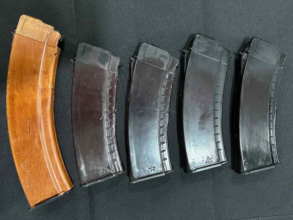 Russian Tula, Izhmash, Molot AK74 5.45x39 mags