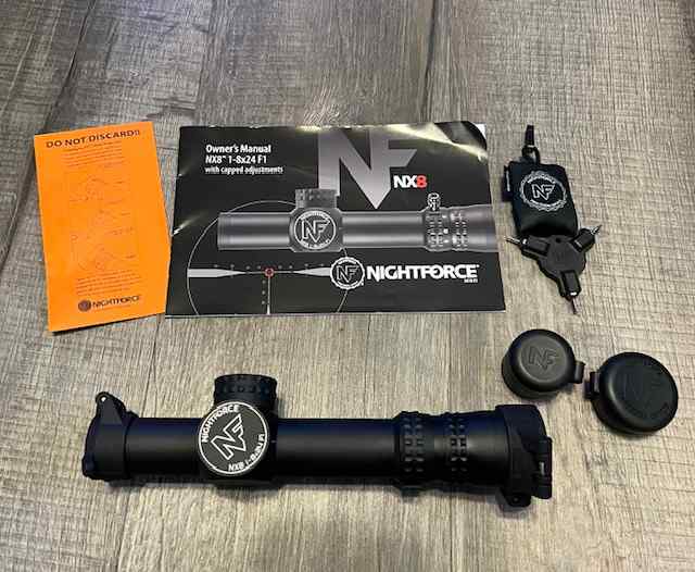 Nightforce NX8 1-8x24 LPVO