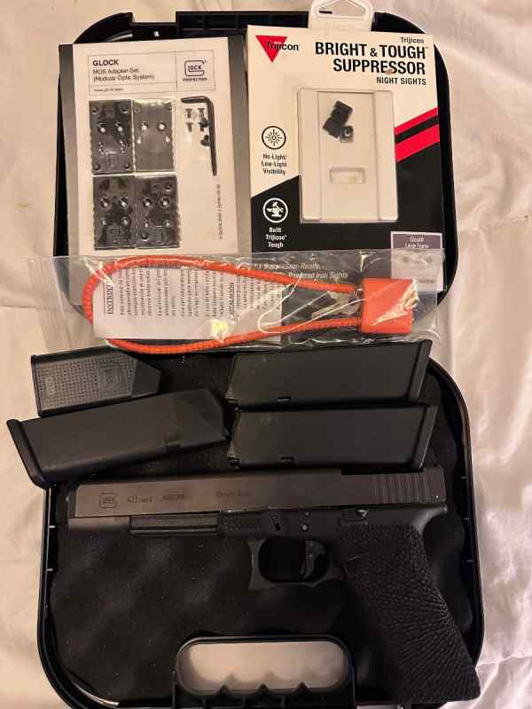 Custom Glock 40 10mm Like New