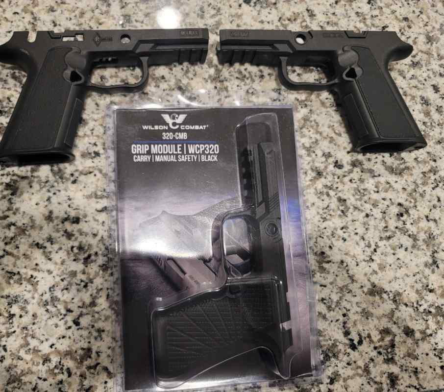 3 Sig P320 grip modules