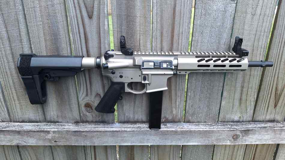 New! AR-15 Pistol 9mm Colt Style | BCCF