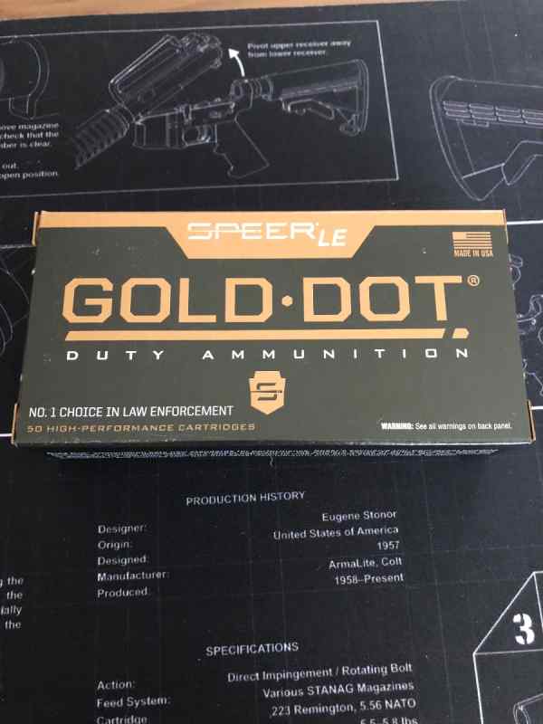 9mm Speer Gold Dot 124 Grain +P Ammo - Cheap!!!