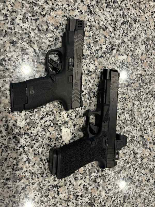 Gen 5 Glock 34 and s&amp;w  shield comp