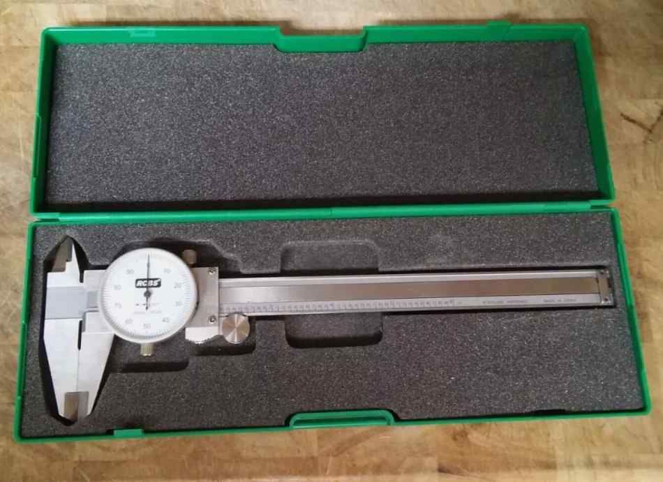 RCBS STAINLESS STEEL DIAL CALIPER