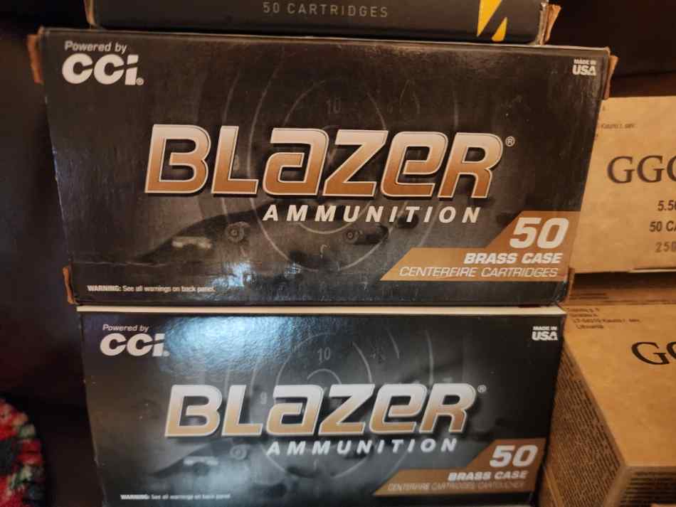 Blazer brass 9mm 124 gr 500 rounds