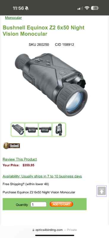 Bushnell Equinox Z2 