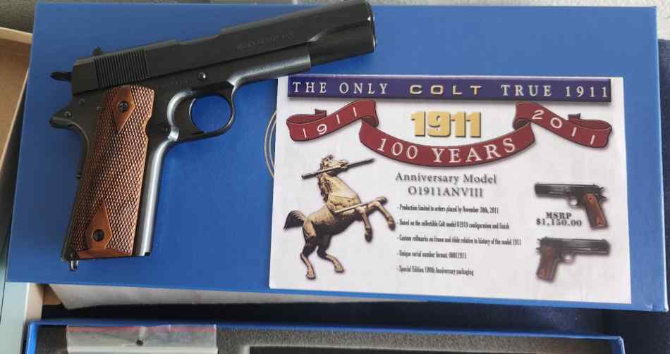 Colt 100 anniversary model 1911