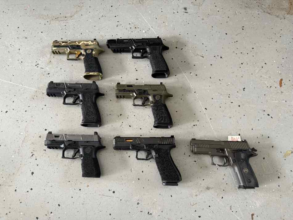 Agency arms pistols and P229