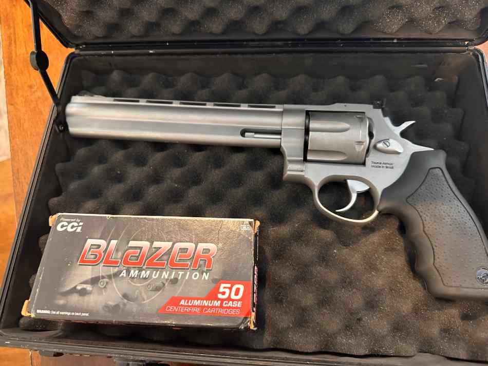 44 Magnum with Stainless 8.37&quot; Barrel with ammo